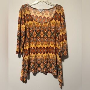 Wilde Floral Patterned Women's Tunic